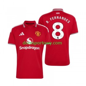 Koszulka Manchester United Bruno Fernandes 8 Domowe Koszulki Piłkarskie 2026-2027 Krótki Rękaw
